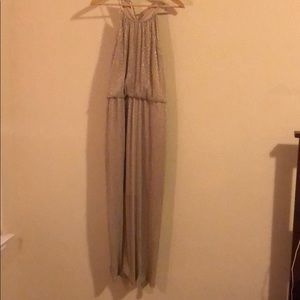 Gold Sparkly Maxi Dress